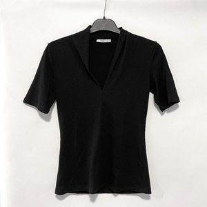 Zara Black Short Sleeved Top - Small